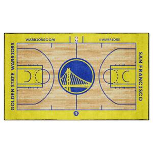 Golden State Warriors 6 ft. x 10 ft. Plush Area Rug