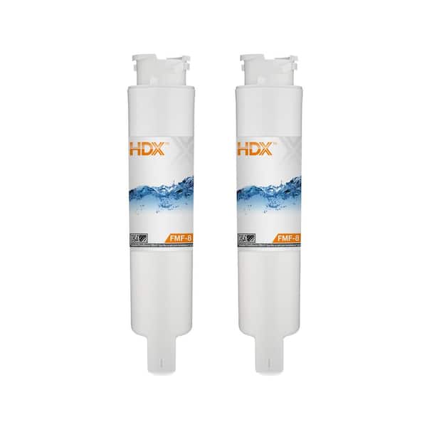 HDX FMF-8 Premium Refrigerator Replacement Filter Fits Frigidaire PureSource Ultra II (Value Pack)