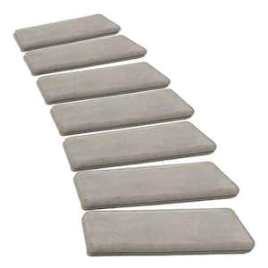 Pure era carpet stair treads discount bullnose no adhesive & reusable