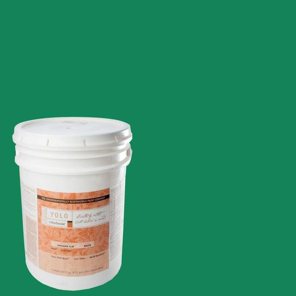 YOLO Colorhouse 5-gal. Thrive .06 Flat Interior Paint-DISCONTINUED