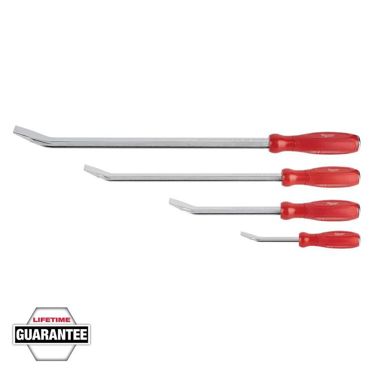 Milwaukee Pry Bar Set (4-Piece)