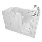 Exclusive Series 48 in. x 28 in. Right Hand Walk-In Whirlpool Tub with Quick Drain in White