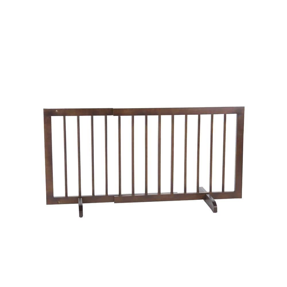 20 in. H x 28 in. to 51.75 in. W x 2 in. D Walnut Step Over Gate price history on PriceWatchPro