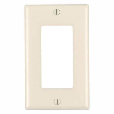 1-Gang Light Almond Decora/Rocker Plastic Standard Wall Plate (10-Pack) 80401-Tmp