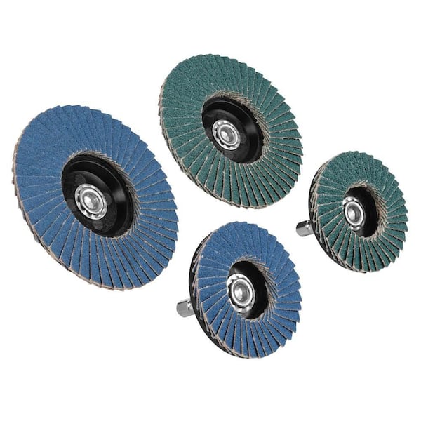 Flap Wheel Set (4-Pieces)