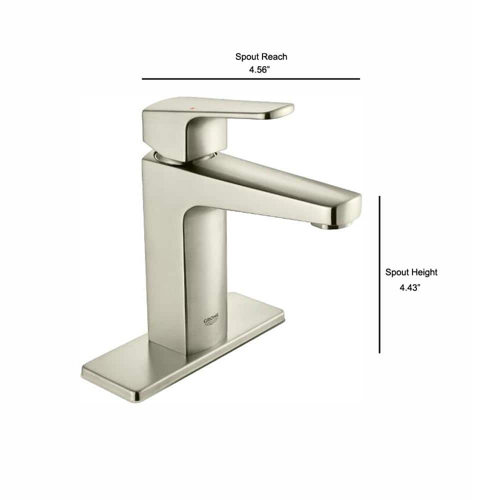 Tallinn Brushed Nickel Single-Handle Bathroom Faucet
