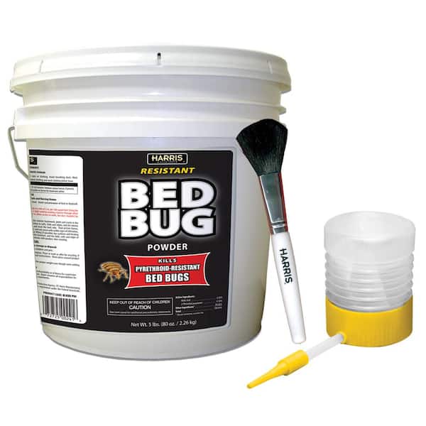Harris 80 oz. Resistant Bed Bug Powder with Applicator Brush