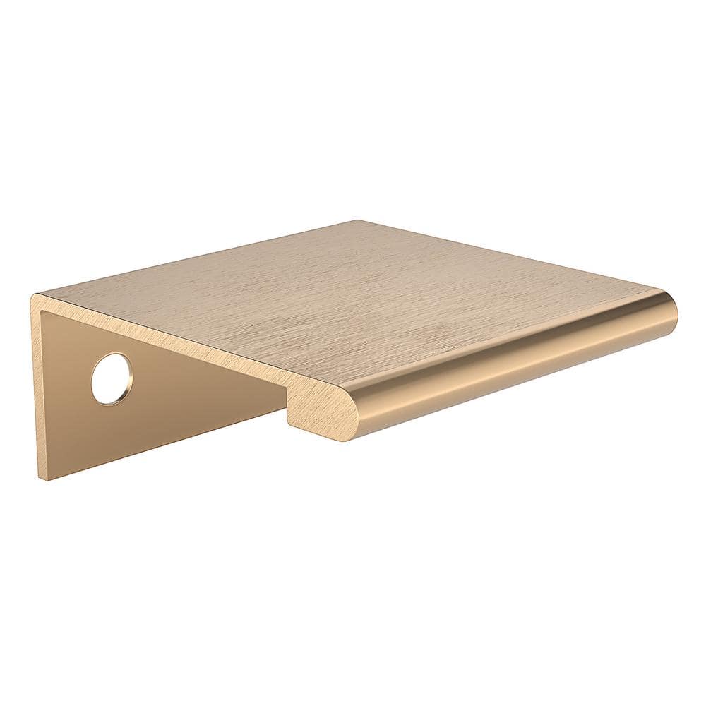Lincoln Collection 1 in. (25 mm) Modern Brushed Champagne Bronze Cabinet Egde Pull price history on PriceWatchPro