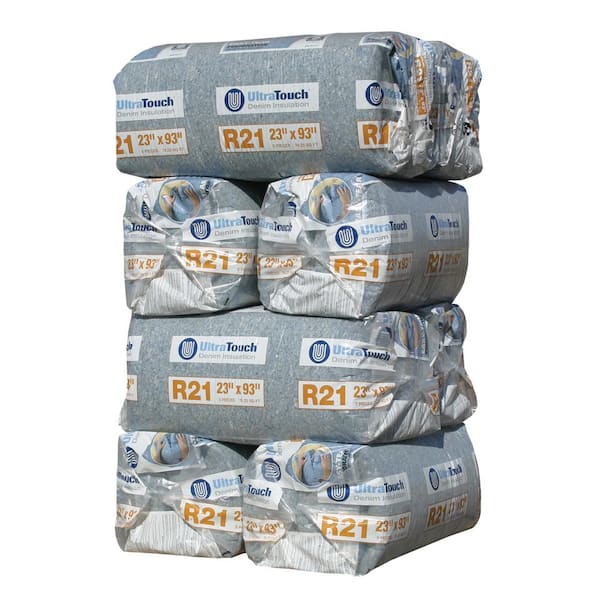 UltraTouch R-21 Denim Insulation Batts 23 in. x 93 in. (8-Bags)