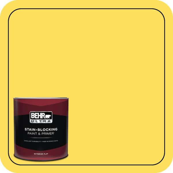 1 qt. #380B-5 Neon Light Flat Exterior Paint & Primer