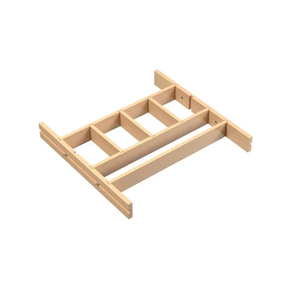 Wood Shallow Drawer Divider Insert - 24 in. Cabinet