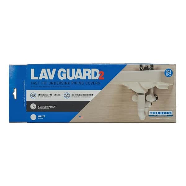 Lav Guard fast fit undersink piping cover 
