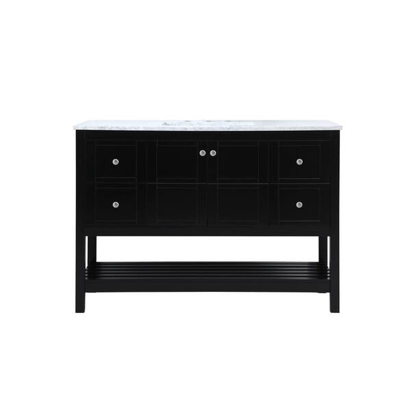 Timeless Home 48 in. W x 22 in. D x 34 in. H Single Bathroom Vanity in ...