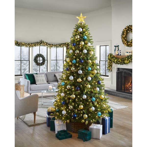 7.5 ft. Willow Creek Spruce LED Pre-Lit Artificial Christmas Tree T14