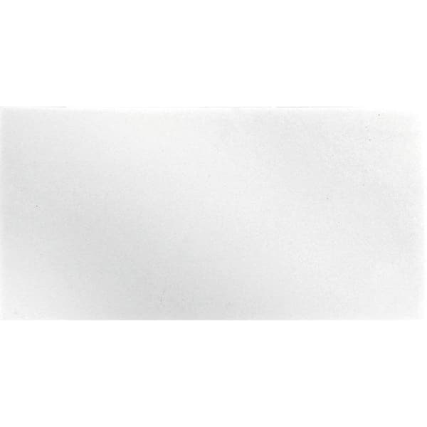 Apollo Tile Thassos White 3 in. x 6 in. Polished Marble Subway Tile Sample (0.12 sq. ft./Piece)