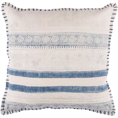 blue bohemian throw pillows