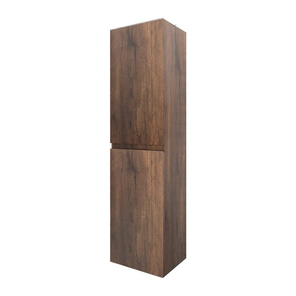 Boosicavelly 16 in. W x 12 in. D x 59 in. H Bathroom Storage Wall ...