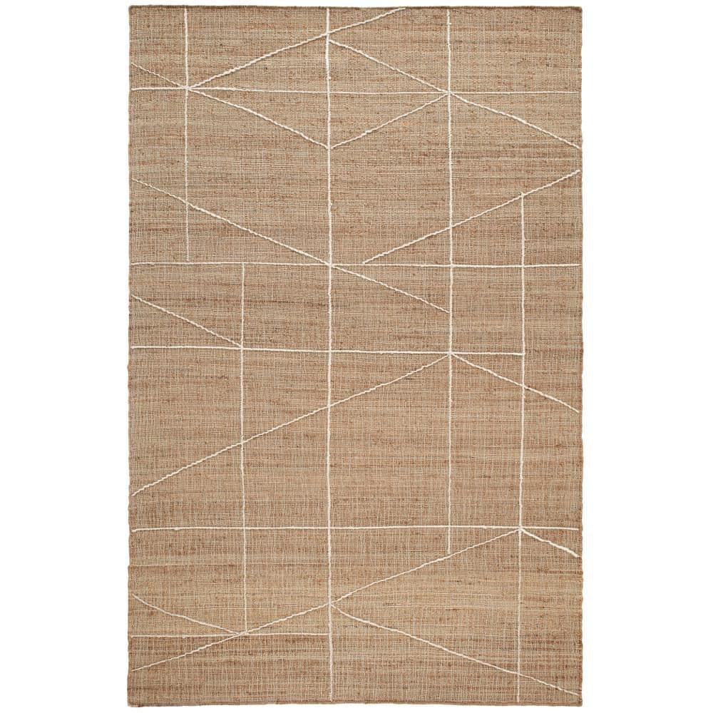 Judson Handwoven Jute Natural/Ivory 10 ft. x 14 ft. Indoor Area Rug price history on PriceWatchPro