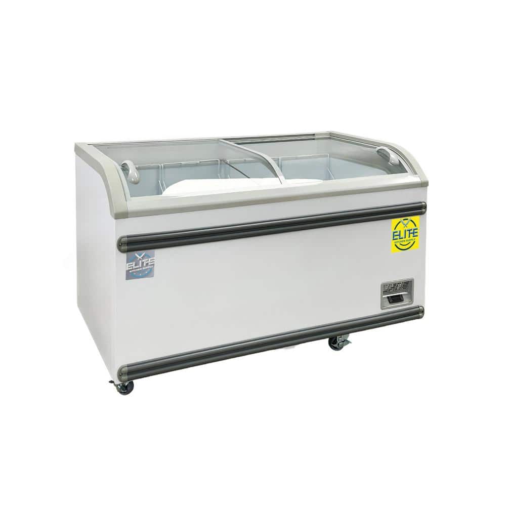 56.25 in. 11.15 cu. ft. Manual Defrost Commercial Chest Freezer EWD50Y in White
