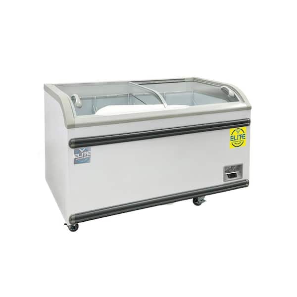 56.25 in. 11.15 cu. ft. Manual Defrost Commercial Chest Freezer EWD50Y in White