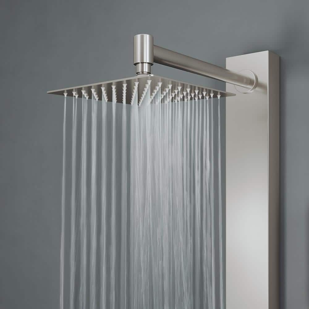 Orchid 39" Stainless Steel 2-Jet Shower Panel with Hand Wand