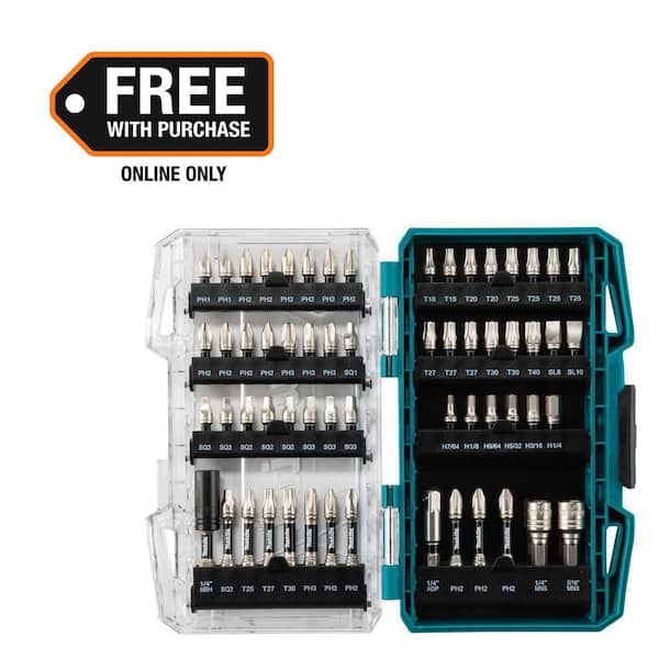 IMPACT XPS Alloy Steel Impact Rated Screwdriver Drill Bit Set (60-Piece)