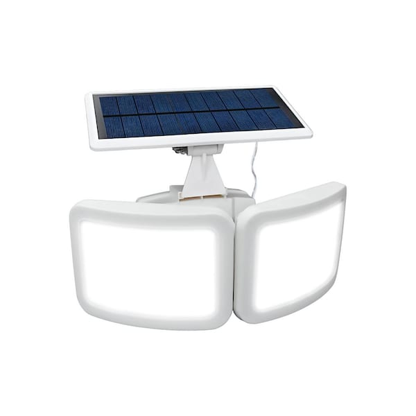 LED Solar Security Lights Motion Outdoor, Motion Sensor Light, 5000K White Light, IP65 Waterproof