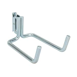 Zinc Plated Extended Dual Arm Tool Storage Hook (1-Pack)