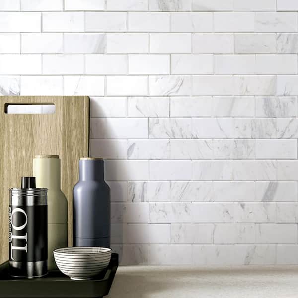 Home Depot White Backsplash