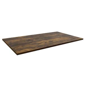 55 x 29 in. Oak Rectangle Table Top for Electric and Manual Sit-Stand Desk Frames
