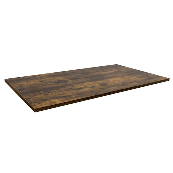 mount-it! 55 x 29 in. Oak Rectangle Table Top for Electric and Manual Sit-Stand Desk Frames