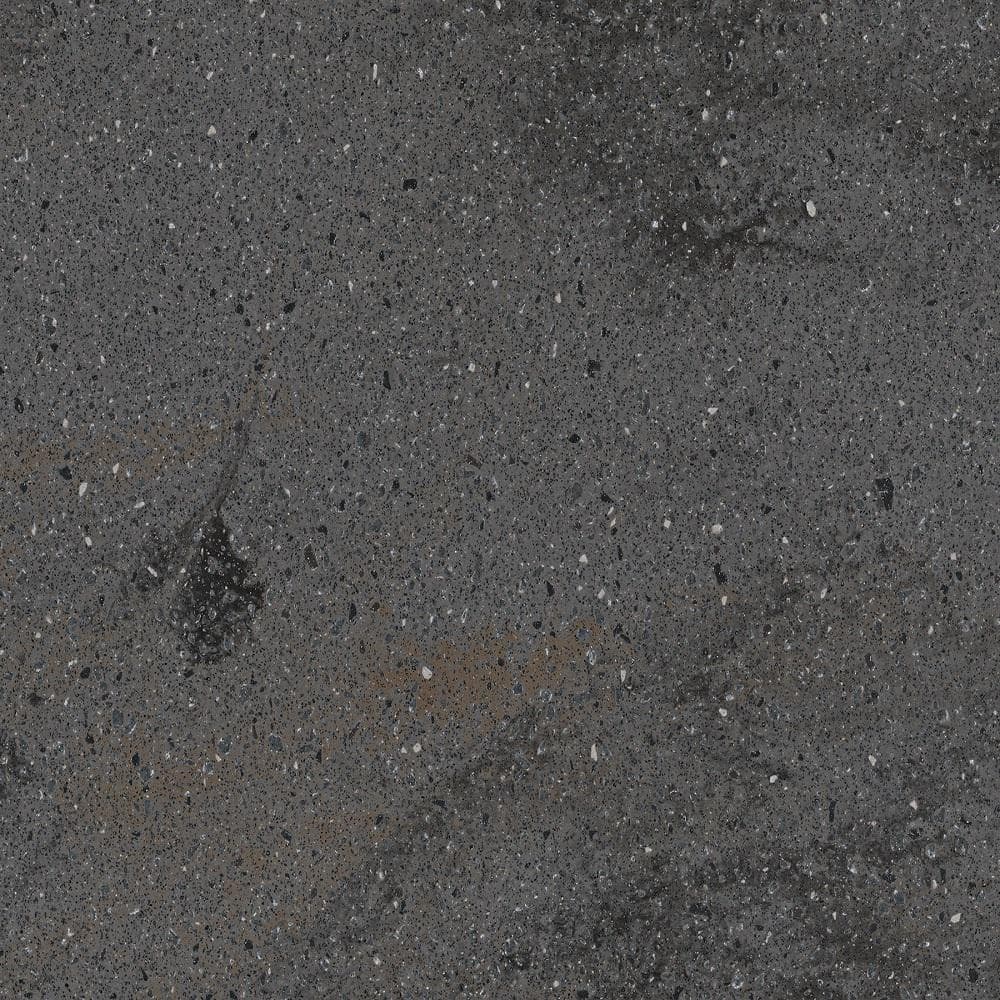 Corian 2 in. x 2 in. Solid Surface Countertop Sample in Lava Rock C930 ...