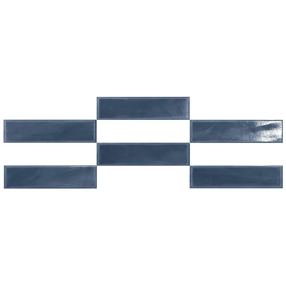 Stacy Garcia Denim Polished Porcelain Rectangular Wall Tile