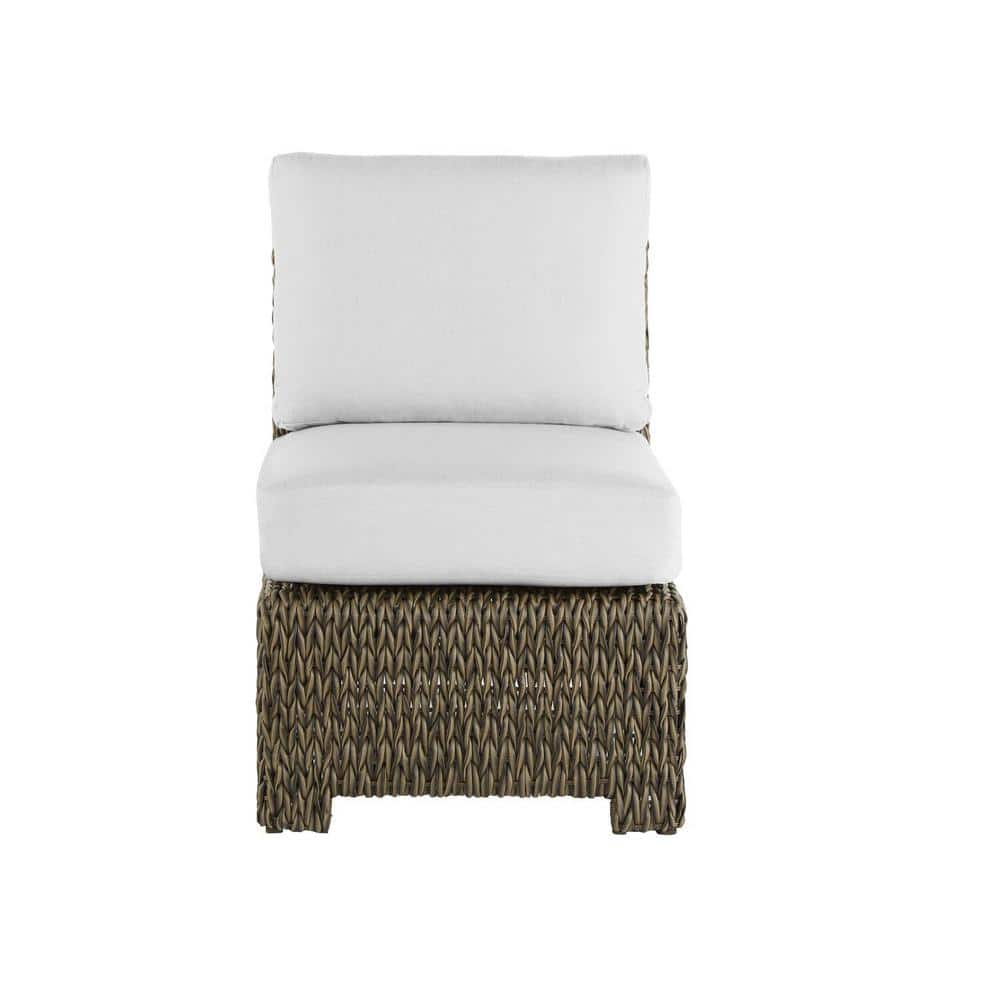 Have a question about Hampton Bay Laguna Point Brown Wicker Armless