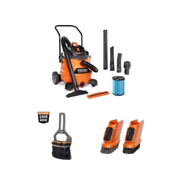 16 Gal. 6.5 Peak HP NXT Shop Vacuum with Cart, Filter, Hose, Bag, Tool Kit