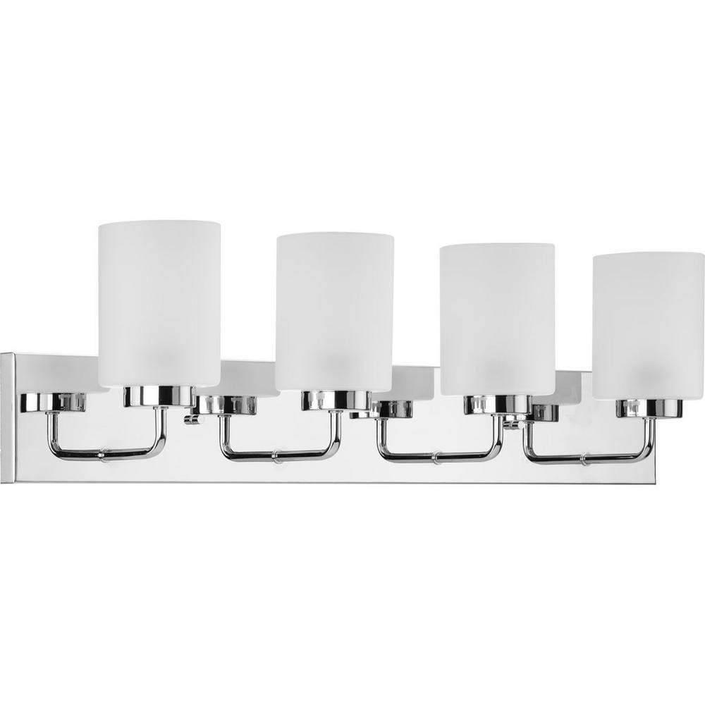 Progress Lighting Merry Collection 30 in. 4-Light Polished Chrome