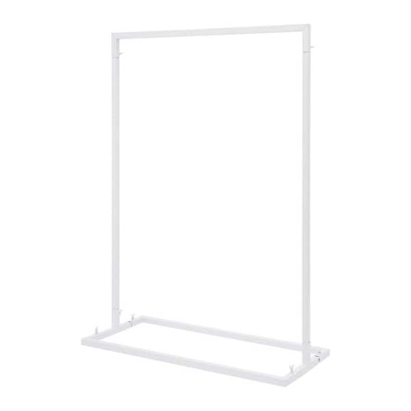 YIYIBYUS 39.37 in. x 29.52 in. Metal Wedding Welcome Sign Arch Stand Arbor