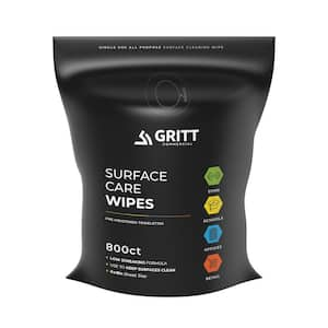 All-Purpose Surface Care Cleaning Wipes, Commercial Gym Facility Disposable Wet Wipes Refill Roll (800-Count)