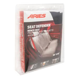 Seat Defender 58" x 55" Removable Black Bench Seat Cover