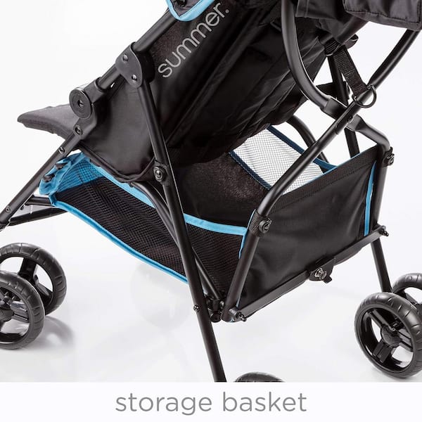 Summer Infant 3D Mini Stroller in Dusty Blue 32643 The Home Depot