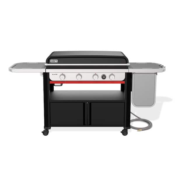 Weber Slate Griddle 4-Burner Natural Gas 36 in. Rust-Resistant