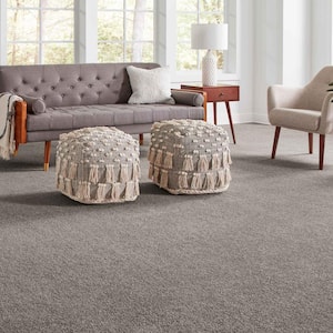Phenomenal I  - Tradewind - Gray 48.3 oz. Triexta Texture Installed Carpet