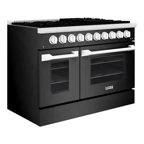 gas double oven 60cm