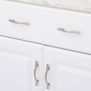Toulouse Collection 3 in. (76 mm) Center-to-Center Brushed Nickel Traditional Drawer Pull (10-Pack)