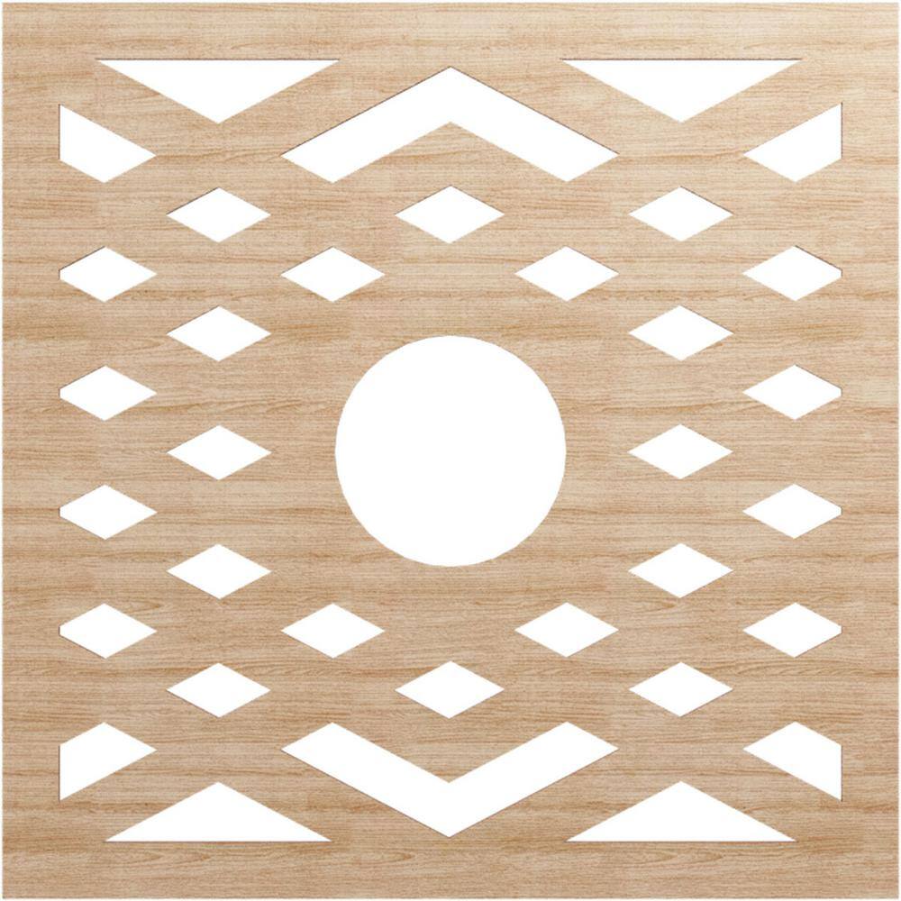 0.25 in. x 30 in. x 30 in. Wood Medallion Moulding price history on PriceWatchPro