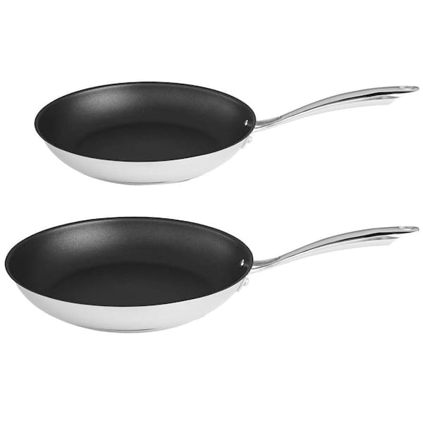 KitchenAid Stainless Steel Stovetop Skillet Set With Nonstick Coating