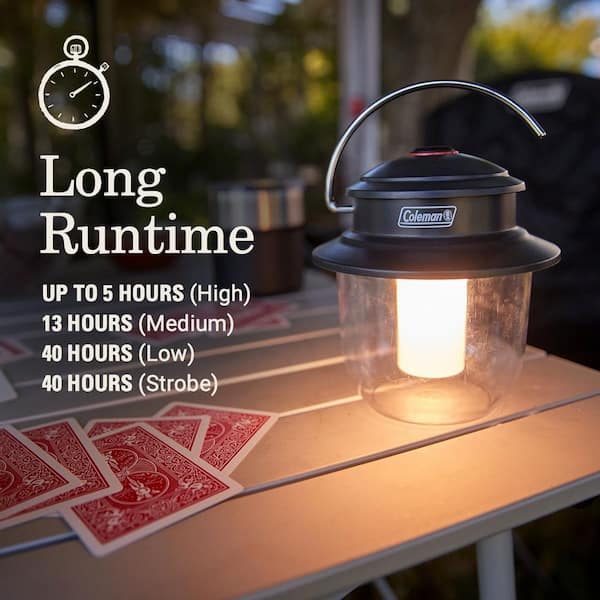 Coleman Classic Recharge 400 Lumens Lantern C002 2155750 - The Home Depot