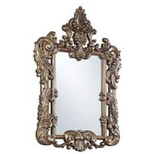 3 in. W x 60 in. H Wooden Frame Bronze Wall Mirror