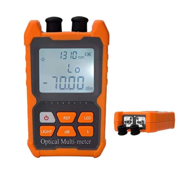 Portable Fiber Optic Cable Tester with Visual Fault Locator and Universal Interface
