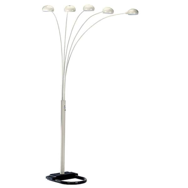 5 arm floor lamp home depot